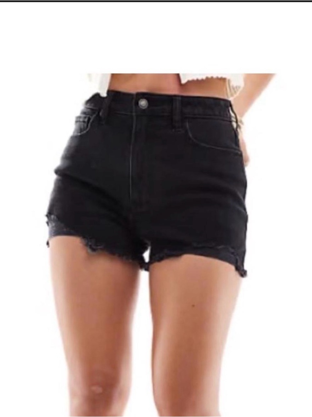 Hollister ultra high-rise mom shorts (3”)